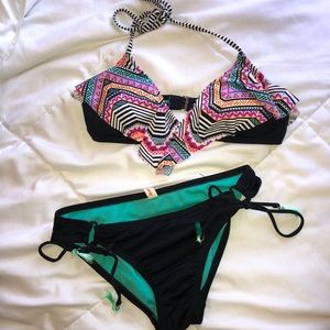 AMICA PATTERNED SWIMSUIT BIKINI